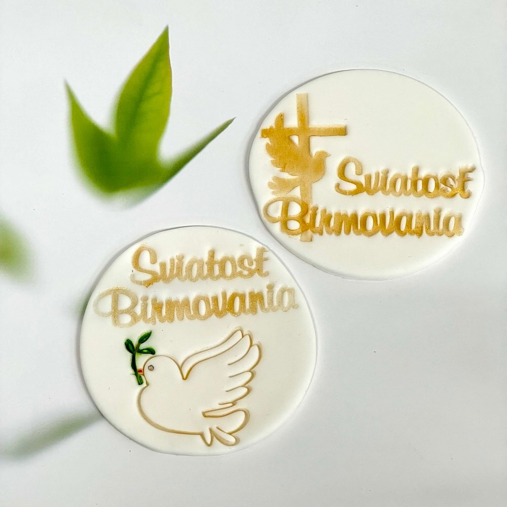 Tabuľka sviatosť birmovania jednoduchá - 25g
